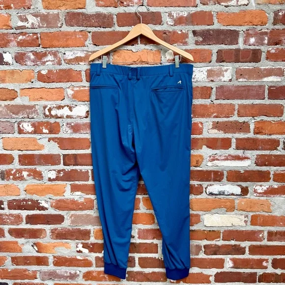 Redvanly Halliday Golf Jogger Pants Blue Performance Stretch XL